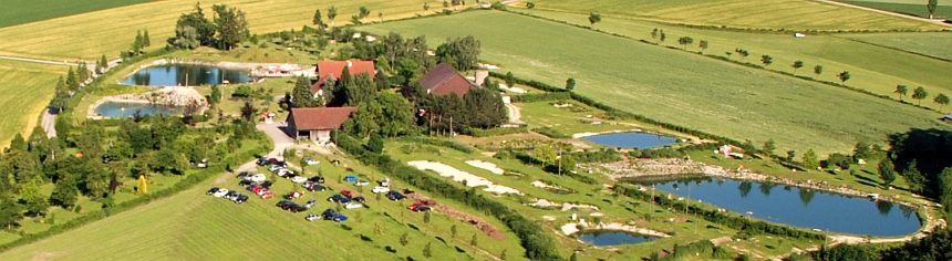 Öko-Camp Eggerding Luftaufnahme